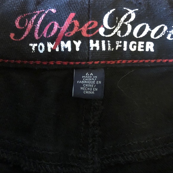 Tommy Hilfiger Hope Bootcut Black Jeans - 6 Ankle - Picture 2 of 4